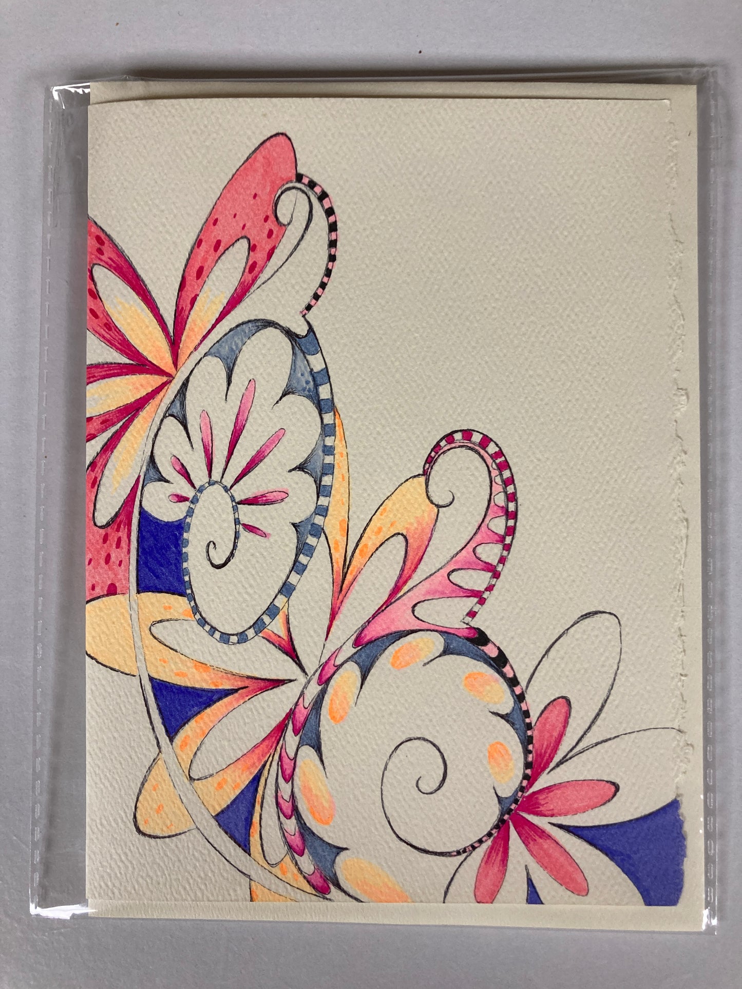 Hand-drawn Greeting Card (blank)