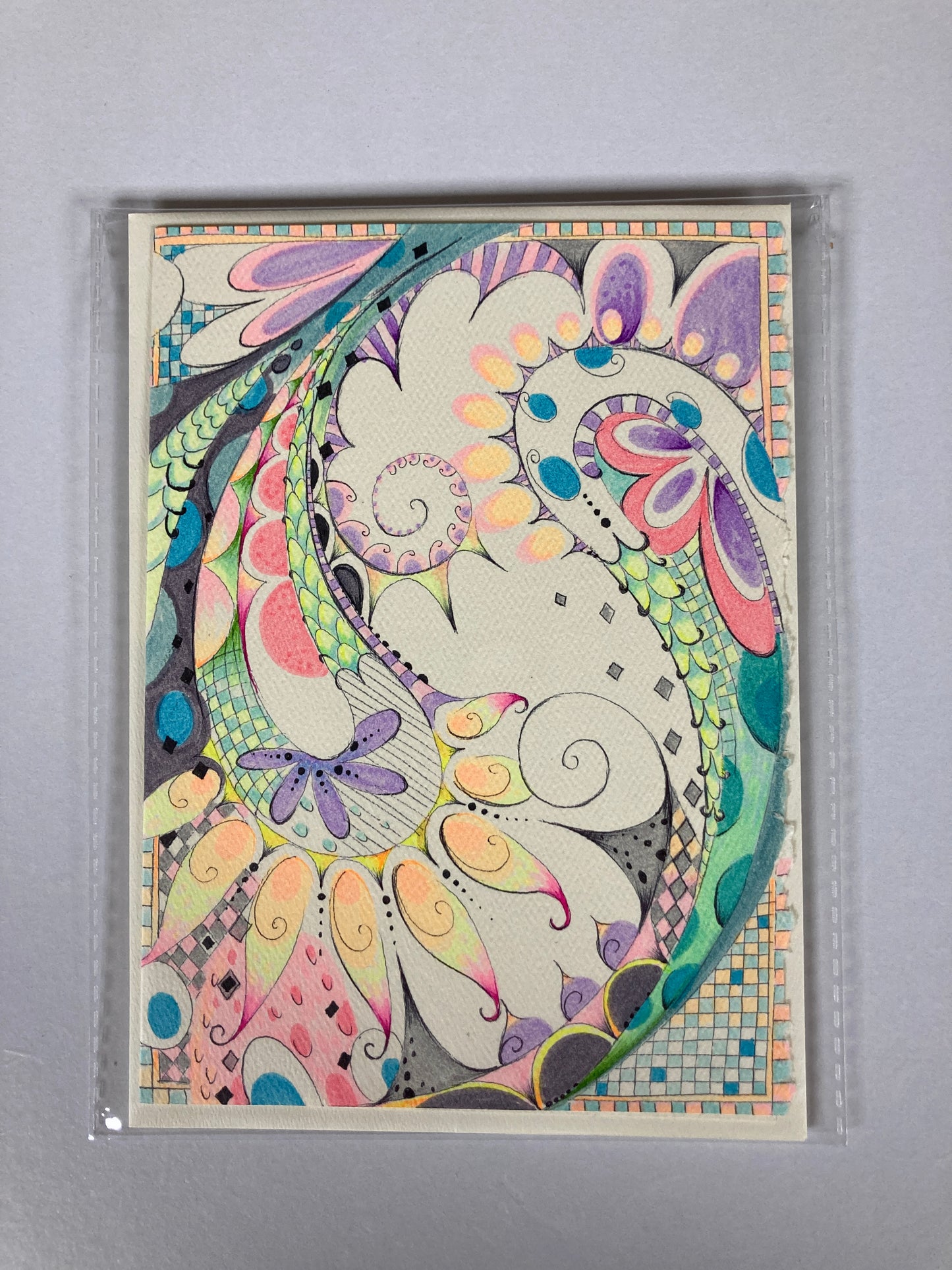 Hand-drawn Greeting Card (blank)