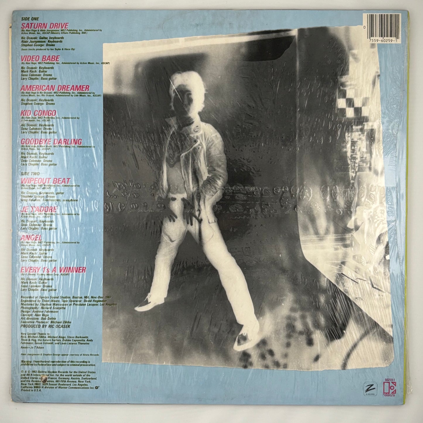 Alan Vega - Saturn Strip (Near Mint)