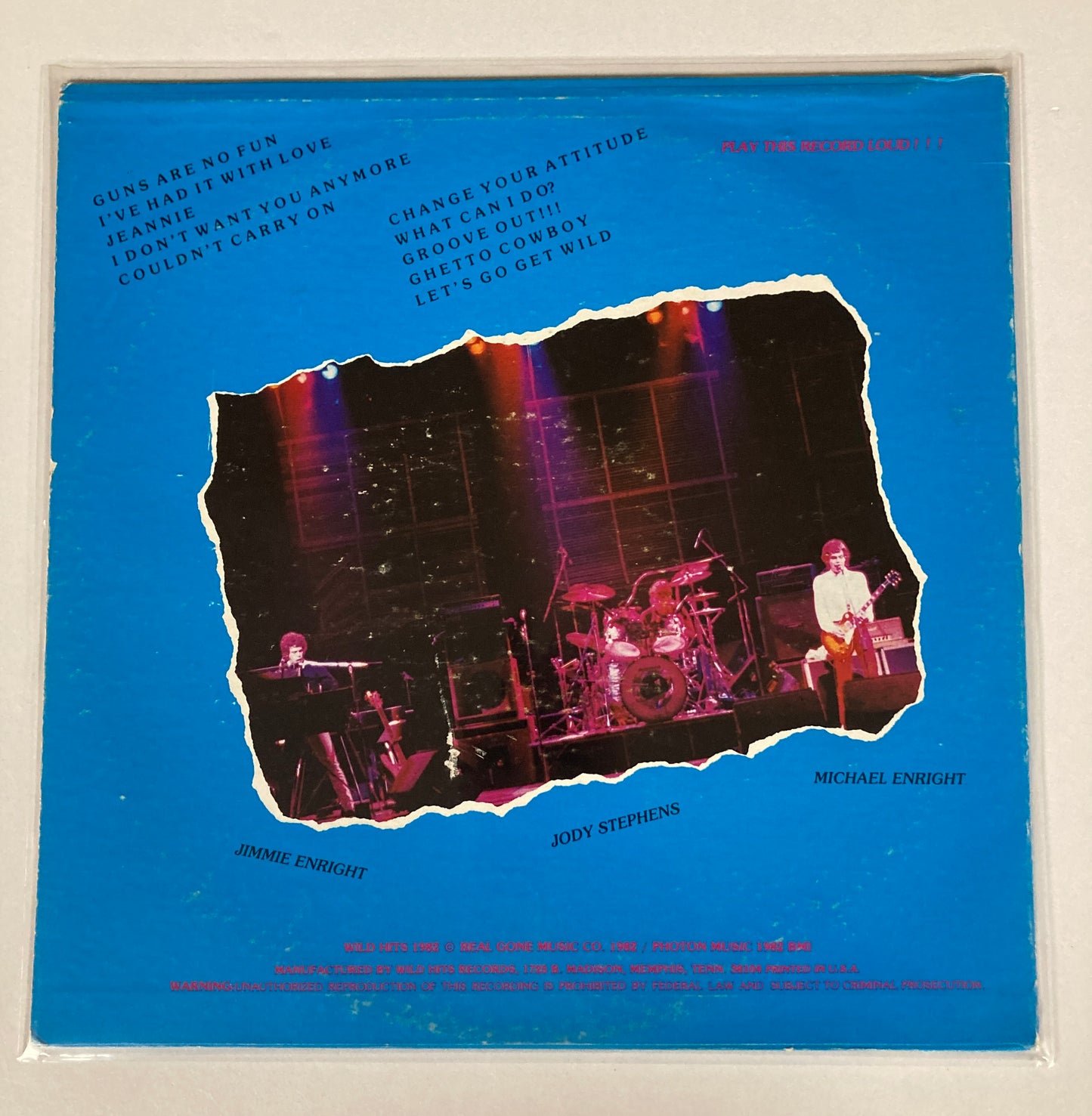 Suspicions - Let's Go Get Wild! RARE LP near mint!